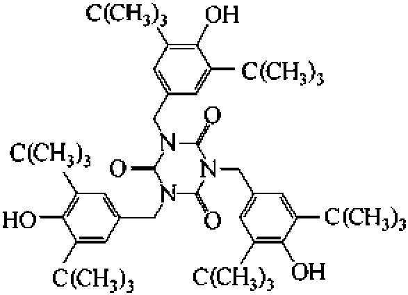 1，3，5-三(3，5-二叔丁基-4-羟基苄基)-1，3，5-三嗪-2，4，4，4，6(1H，3H，5H)-三酮